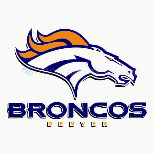 Denver Broncos Iron-on Stickers (Heat Transfers)NO.509